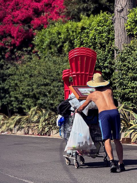 Street Photography: Returning the Red Chairs to the Red Place, LA 2025 ...